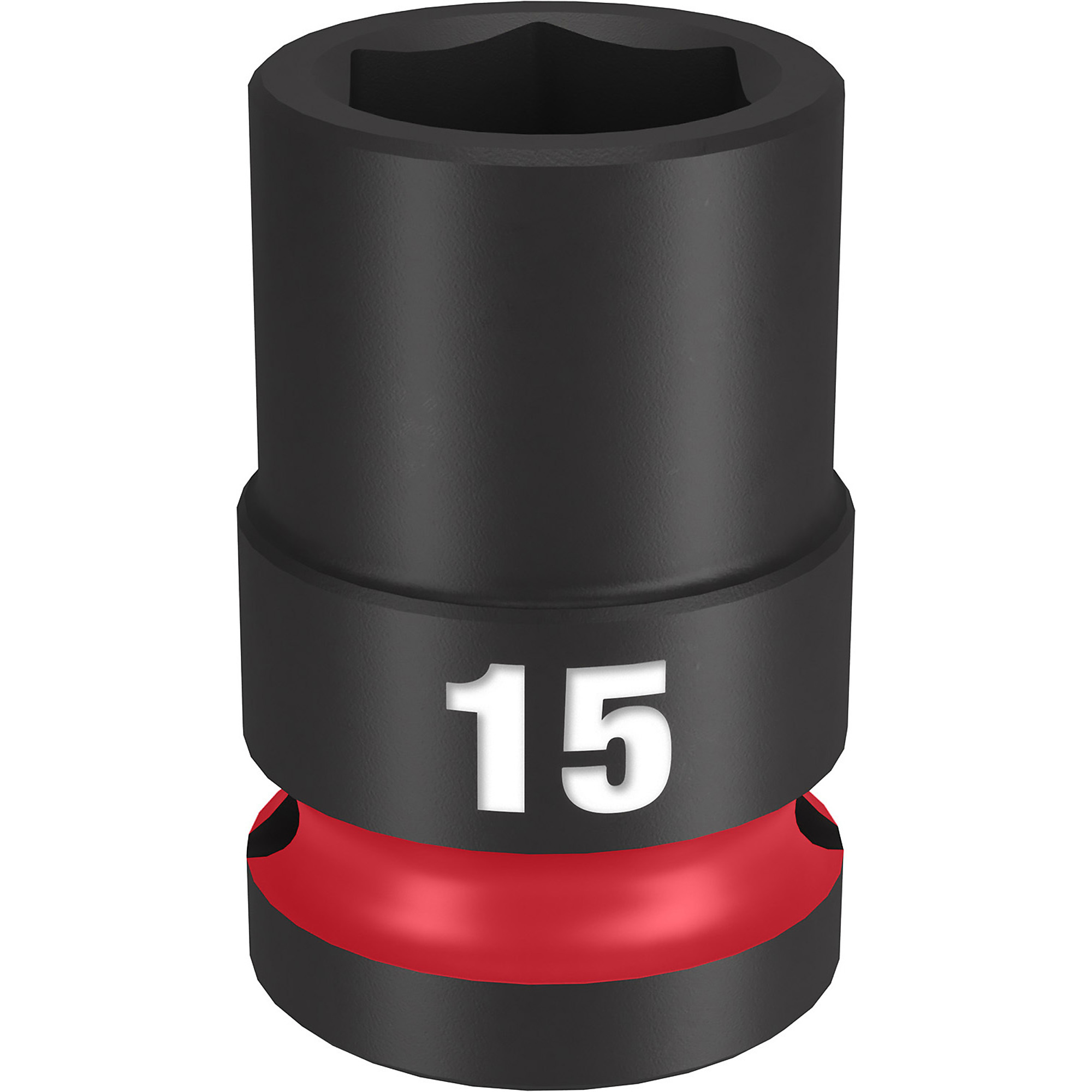 Milwaukee SHOCKWAVE™ Impact Duty 1/2" Drive 15MM Standard 6 Point Socket, Model# 49-66-6247